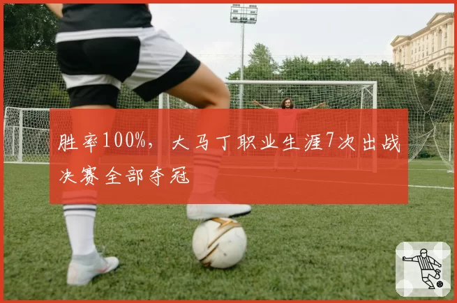 胜率100%,大马丁职业生涯7次出战决赛全部夺冠